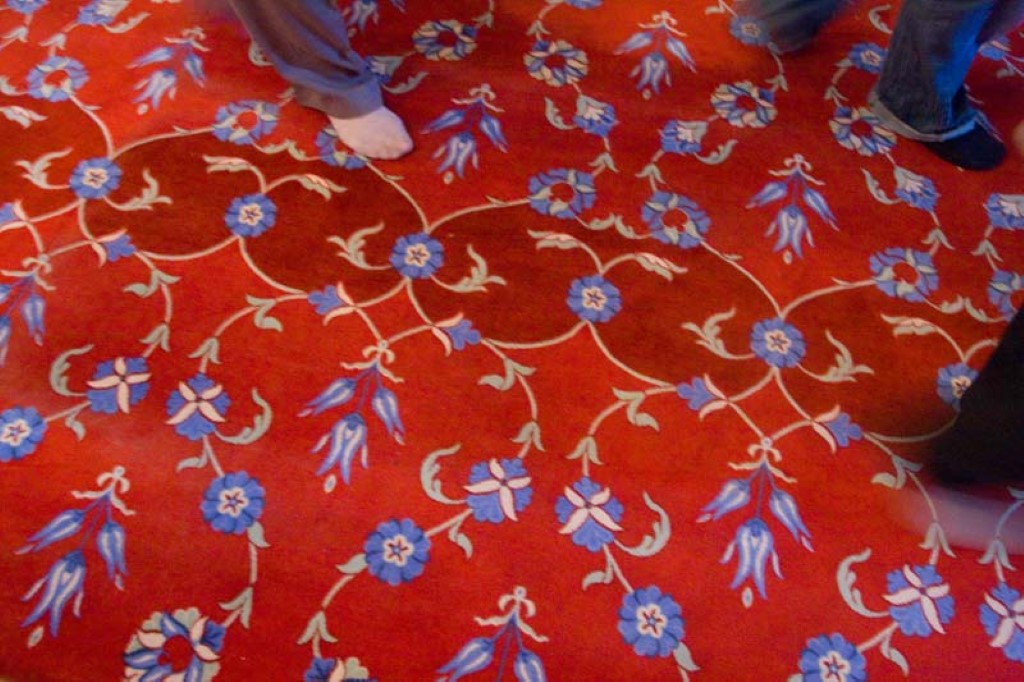carpet in mosque