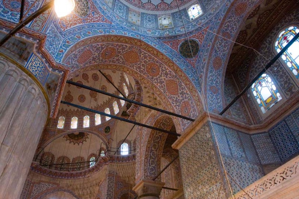 mosque ceiling three