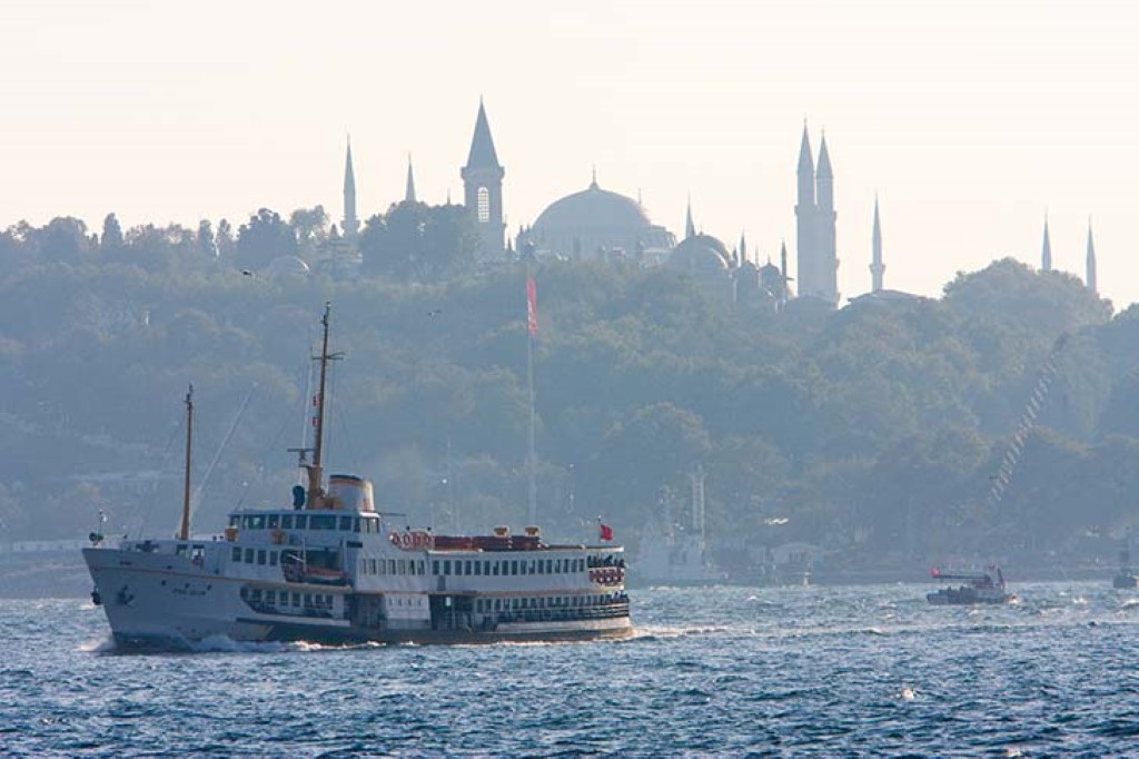 Ship On The Bosphorus