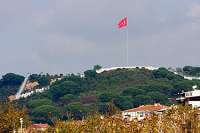 Turkish Flag In Top