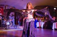 whirling turkish belly dancer